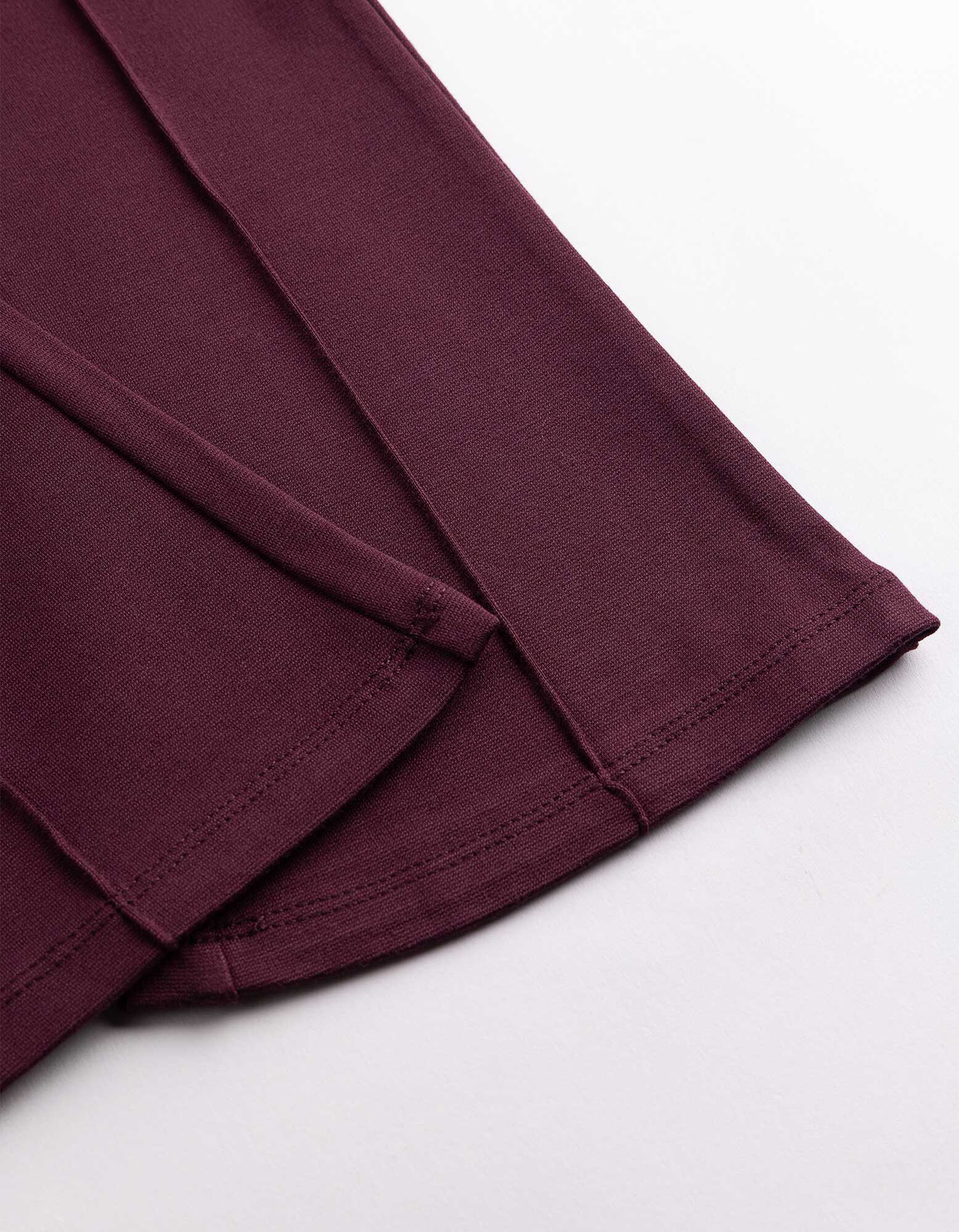Broek - Effen - Donkerrood