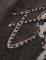 T-shirt - Print - donkergrijs