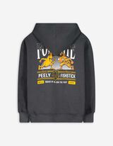 Majica s kapuljačom - Fortnite - tamno siva