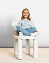 Pullover - mitmevärviline disain - pronks