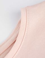 koszulka z długim rękawem - z cekinami - rozowy