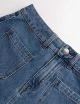 Jeansshorts - Regular Fit - blau