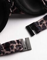 Bikinitop - Leopardenmuster - braun