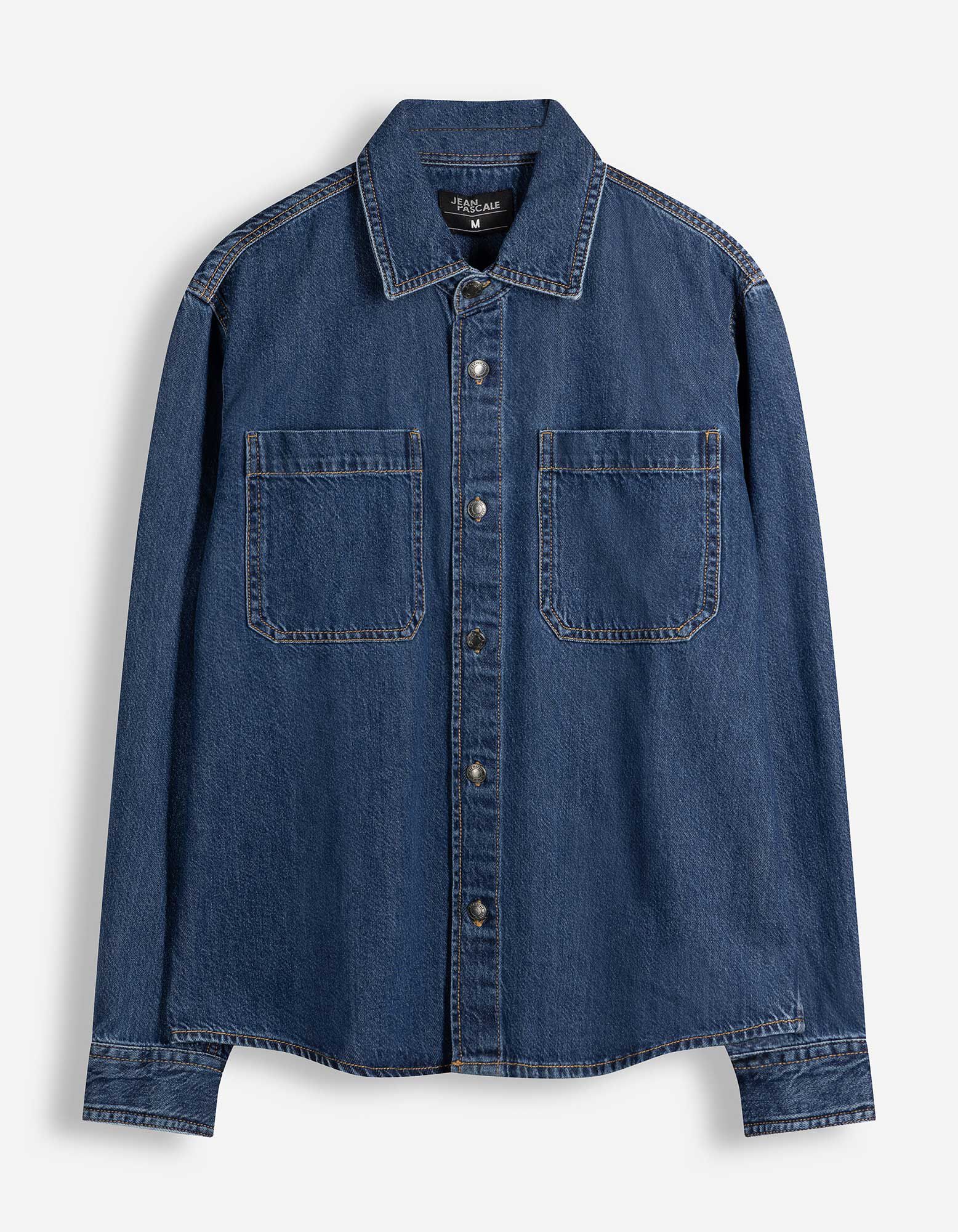 Hemdjacke - Denim - Dunkelblau