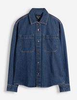Hemdjacke - Denim - Dunkelblau