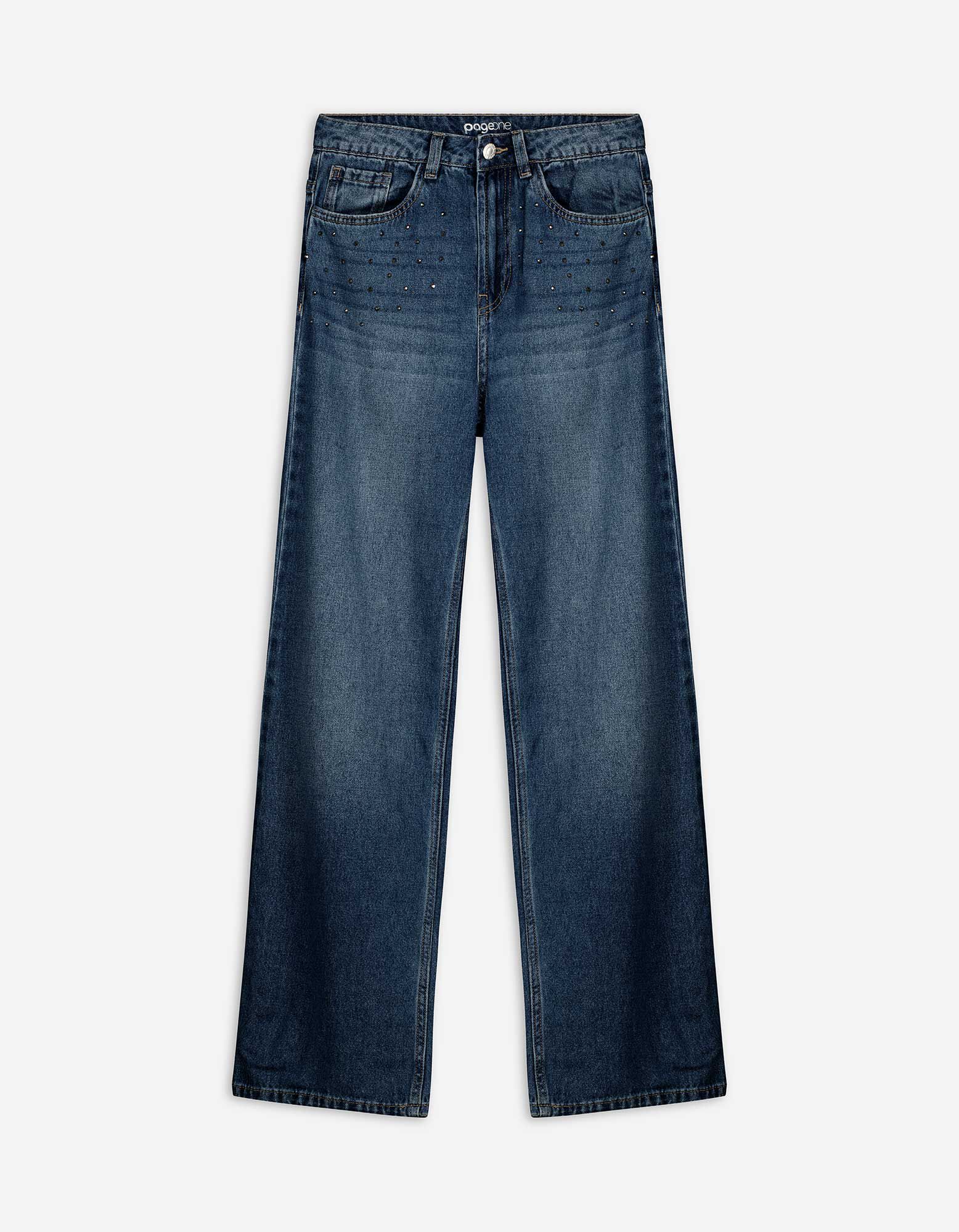 Jeans - Straight fit - Donkerblauw
