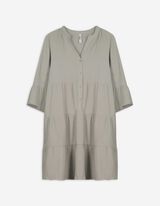 Kleid - einfarbig - grün