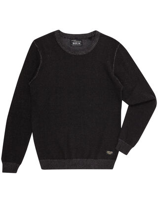 Herren Pullover mit Rundhalsausschnitt