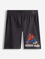 Komplet pidžame od majice i kratkih hlača - Spiderman - broncana