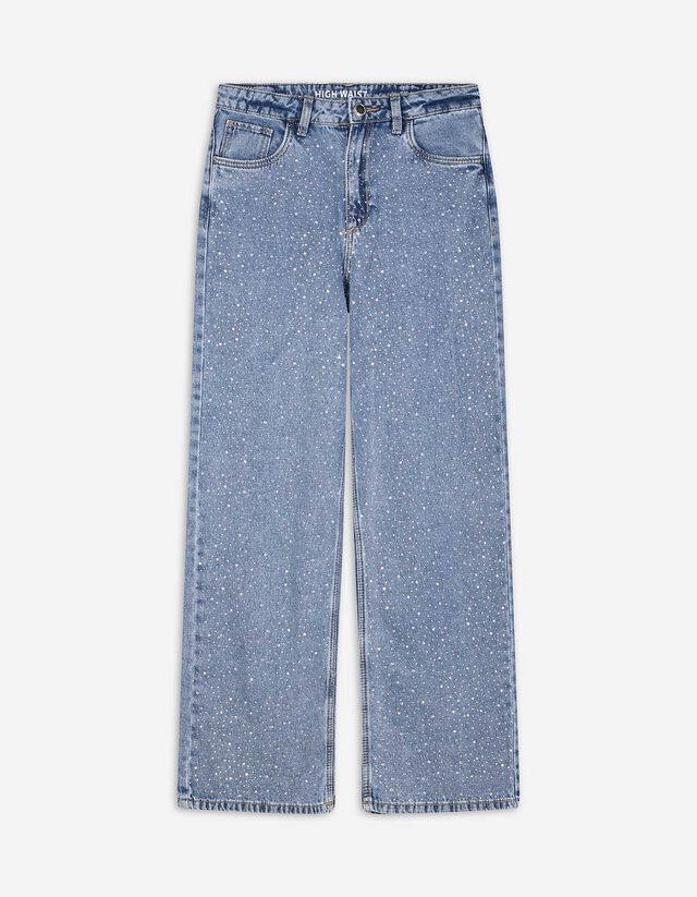 Jeans - Straight Fit - blau