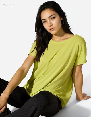 T-Shirt - Atmungsaktiv - hellgr&uuml;n