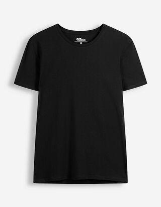 T-Shirt - Stretchanteil - Schwarz