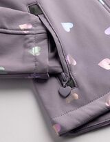 Frot&eacute; aplikace - Softshell - tm. lila