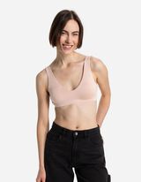 Bralette - Lurex - rosa