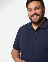 Polo majica - Enobarvno - temno modra