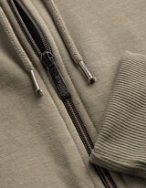 Dressipluus - pingutusn&ouml;&ouml;riga kapuuts - heleroheline