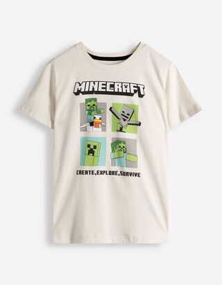 Shirt - Minecraft - wei&szlig;