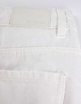 Džinsai - Tiesaus kirpimo - baltas