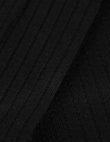 Felső - V-kiv&aacute;g&aacute;s - fekete