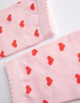 Kojinės - Ištisinis raštas - sviesiai rozinis