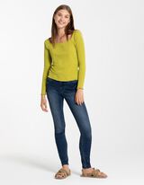 Damen Langarmshirt - Viskose-Mix