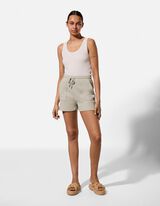 Shorts - Elastischer Bund - dunkelgr&uuml;n