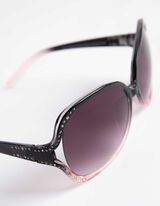 akiniai nuo saulės - Ovalas - juodas