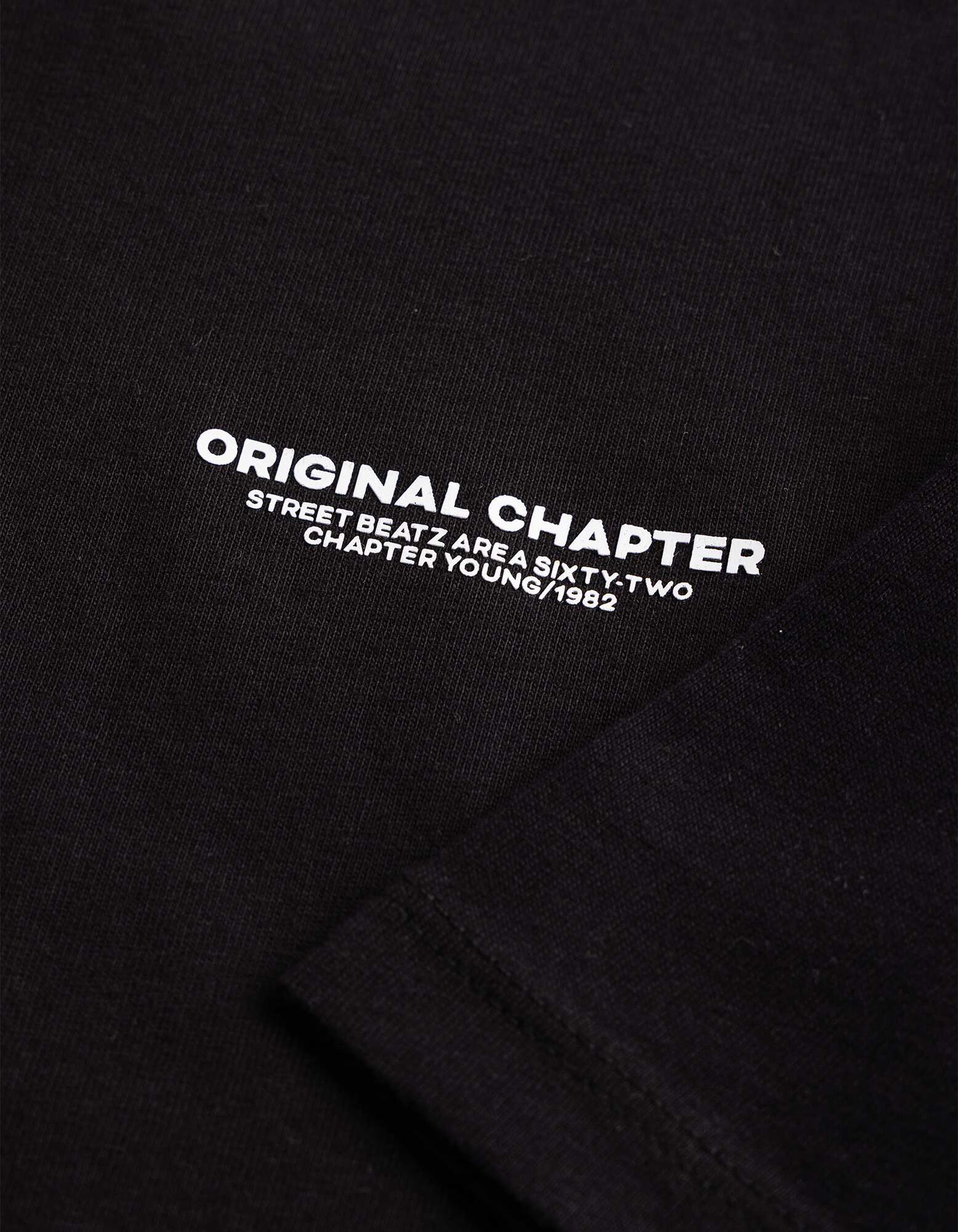 T-Shirt - Oversized Fit - Schwarz