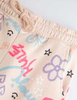 spodnie joggingowe - Relaxed Fit - rozowy