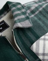 S&auml;rkjakk - Loose Fit - tumeroheline