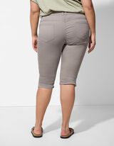 Pantacourt - Mélange de coton - Beige