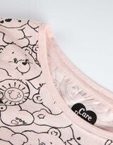 Set de pijama format din cămașă cu m&acirc;necă lungă și pantaloni - Albastru inchis