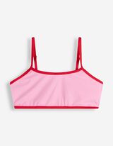 Set aus Bikinitop und Bikinislip - Elastischer Bund - rosa