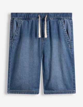 Bermuda  - Loose Fit - blau