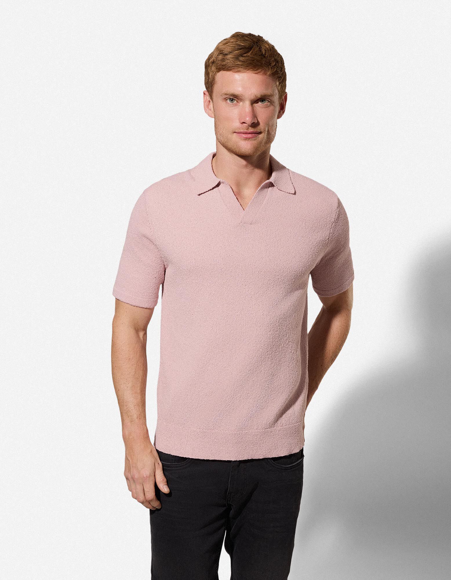 Poloshirt - Regular Fit - rosa