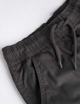 Hlače - Twill - tamno siva