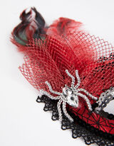 Maschera - Halloween - rosso chiaro