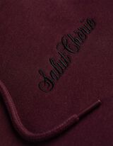 Jachetă sport - Glugă cu șnur - Mov inchis