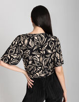 Palaidinė-mar&scaron;kiniai - LENZING&trade; ECOVERO&trade; - juodas