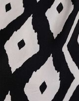 Short - Imprimé all-over - Noir