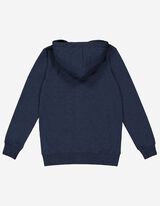 Tepláková bunda - Kapucňa - tmavomodra