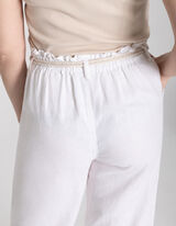 Kuloty - Ľanov&aacute; zmes - biely