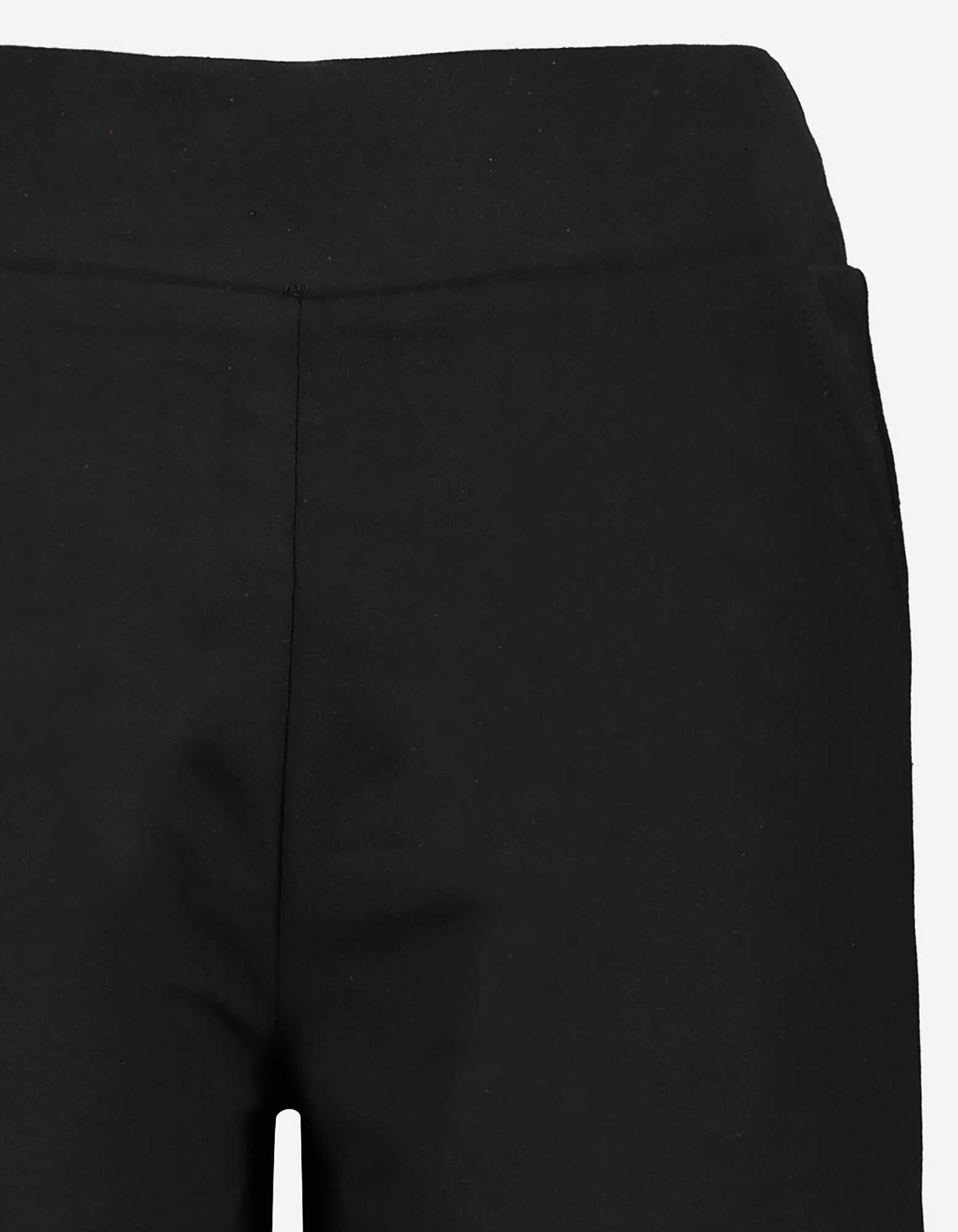 Pantalon palazzo - Bas des jambes de finition c&ocirc;tel&eacute;e - Noir