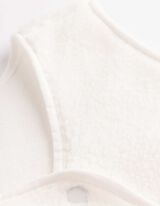 Weste - Teddyfell - wei&szlig;