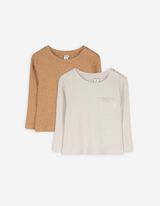 Langarmshirt - 2er-Pack