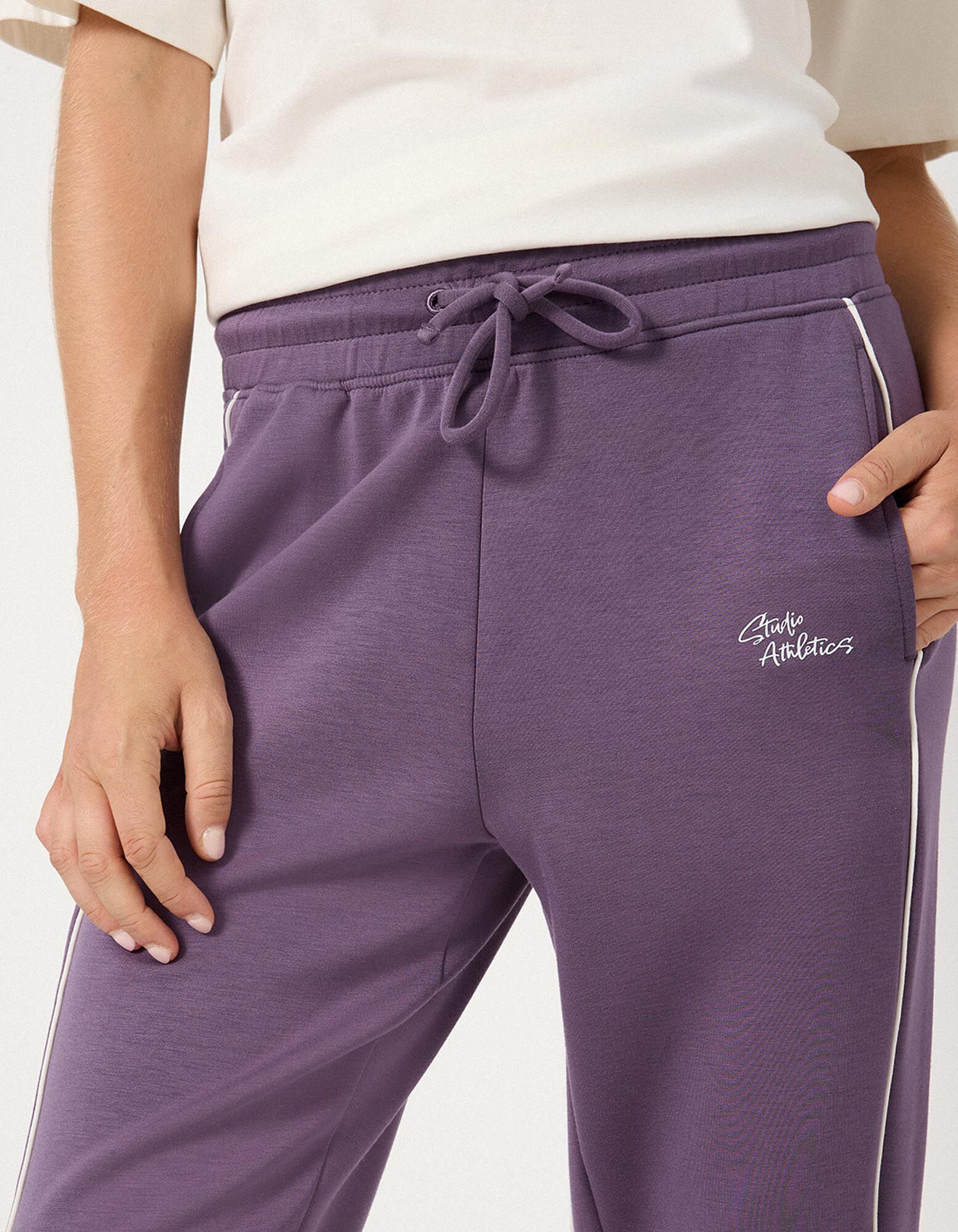 Jogpants - Scuba - Lila