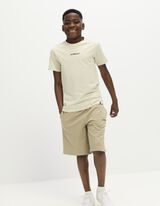 T-shirt - Imprim&eacute; - beige