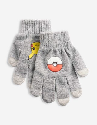 Handschoenen - Pok&eacute;mon - Lichtgrijs
