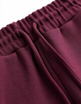 Jogpants - Weites Bein - Lila