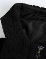 Kab&aacute;t - Ply&scaron;ov&yacute; flau&scaron; - cierna